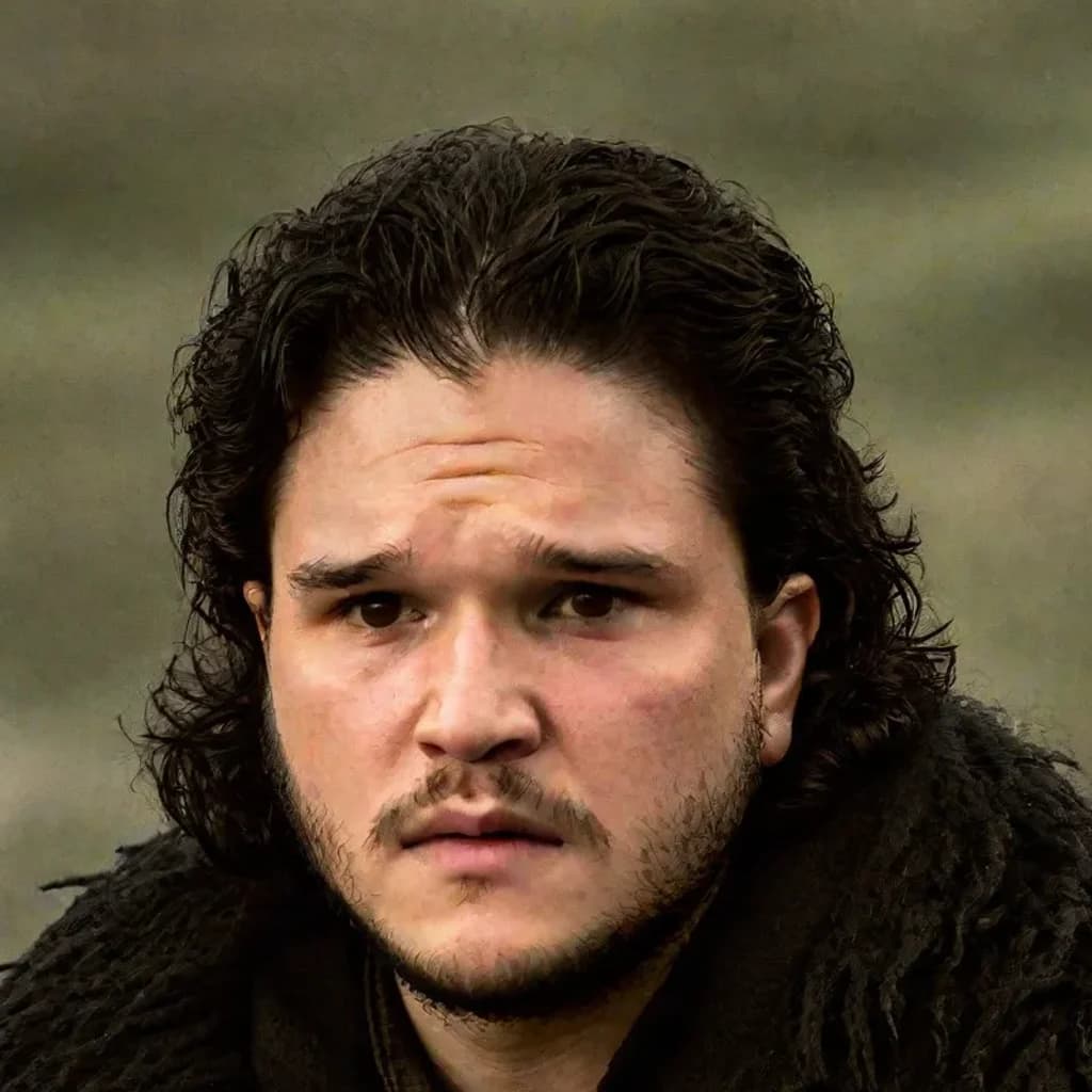 Jon Snow portrait